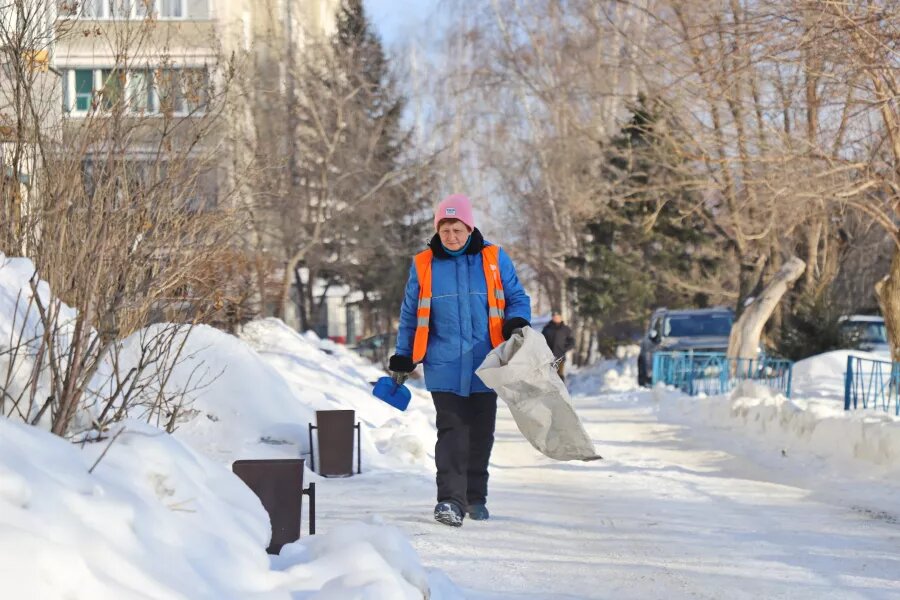 Дворник. Уборка. Сергей Кулыгин, "БР"   📷