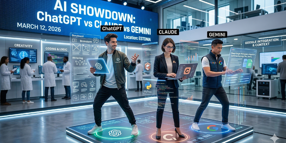 ChatGPT vs Claude vs Gemini — честный разбор от того, кто пользуется всеми тремя