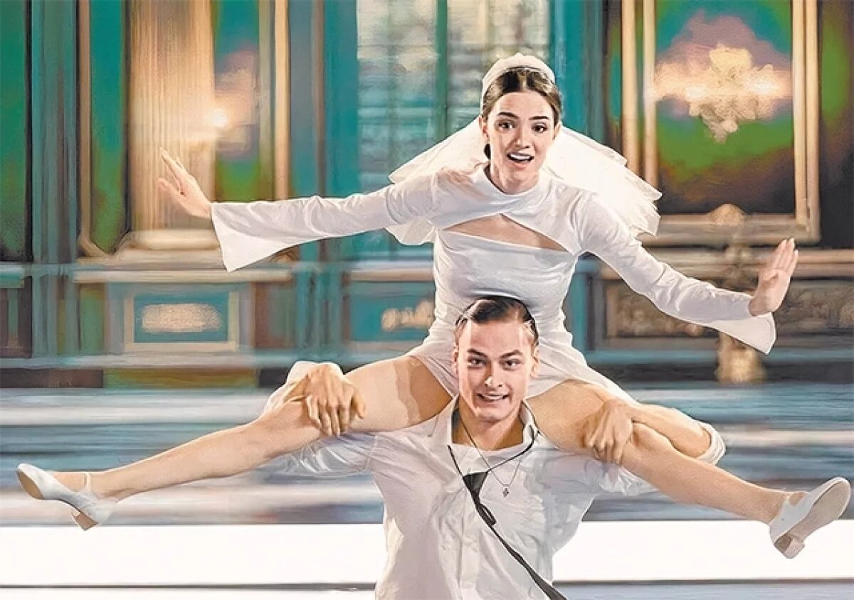    Фигуристка Евгения Медведева и танцовщик Ильдар Гайнутдинов познакомились осенью 2024 года на съёмках телешоу «Звёздные танцы».