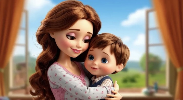 Мама-кукла и Ванятка