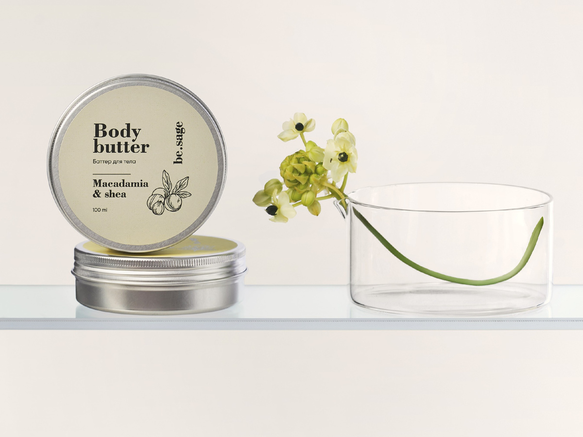 На фото: баттер Ши и макадамия be.sage