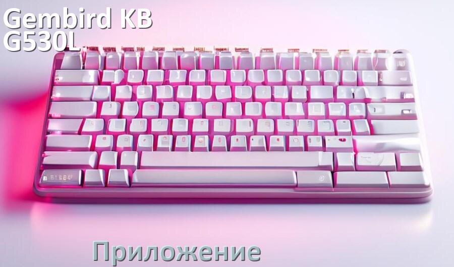
Официальное приложение Gembird KB-G530L для настройки подсветки в Windows 10 и 11