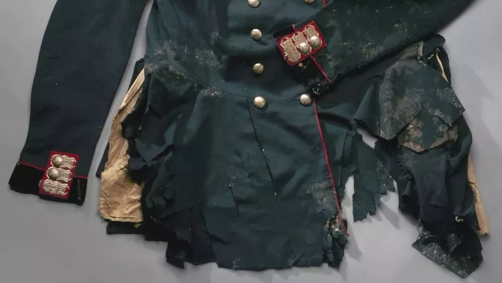 Мундир Александра II, в котором он находился 1 марта 1881 года