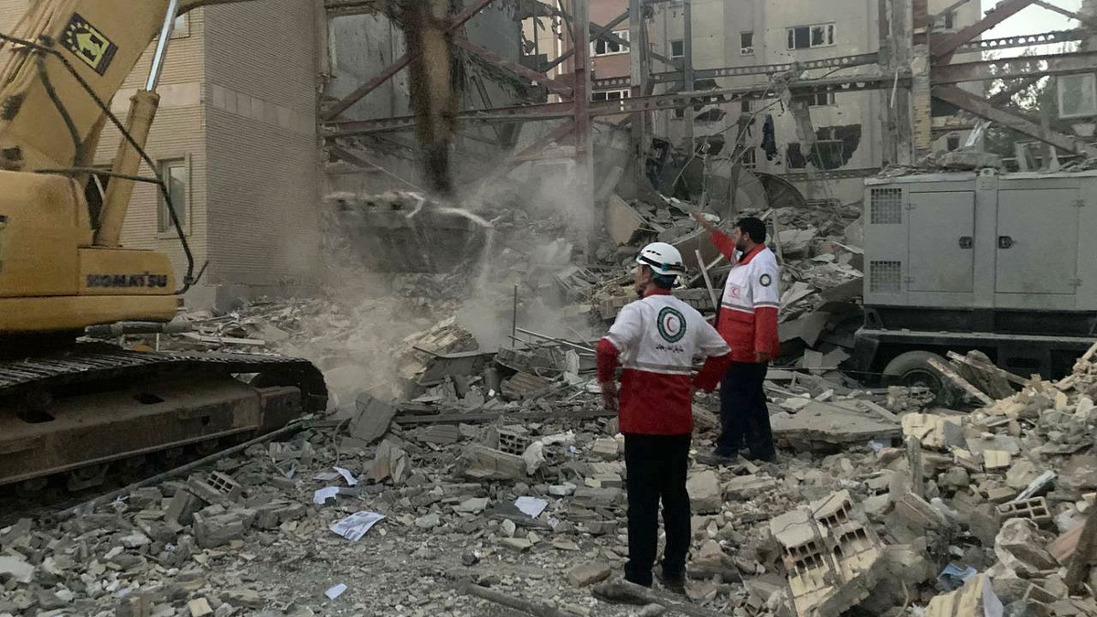    Иран Тегеран разрушения ГЛП