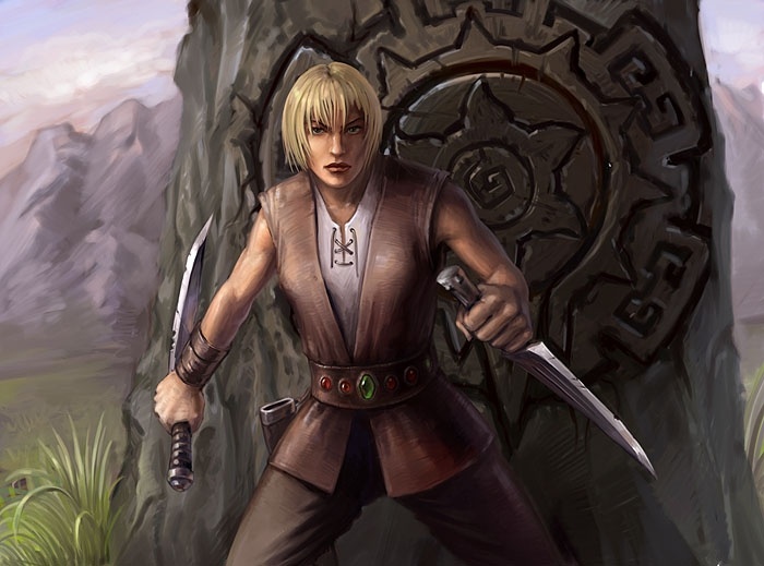 Официальный игровой арт персонажа