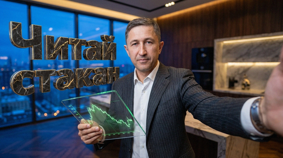    Так выглядит классический биржевой стакан, в котором скрываются следы крупных маркетмейкеров. РоСТ | Роман о Системном Трейдинге