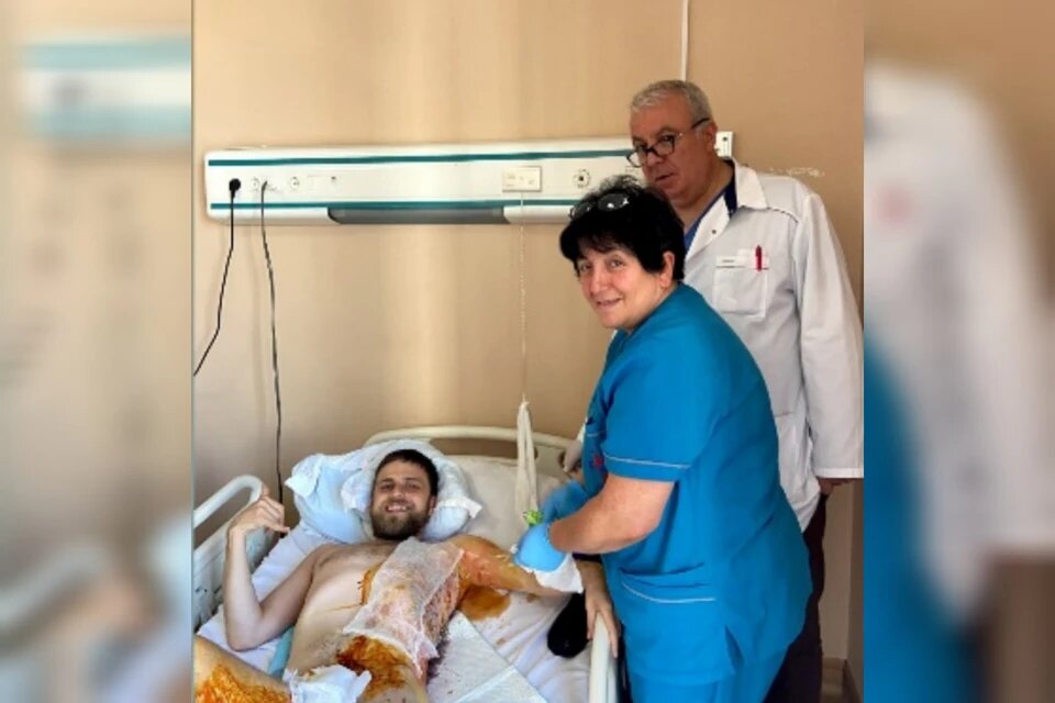 Павел благодарен врачам республиканской клиники
Фото: Личная страница героя публикации в соцсети.