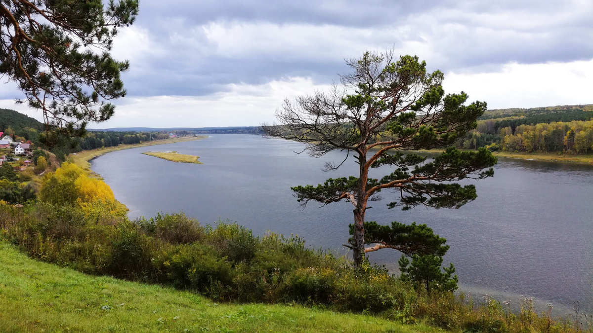 Вид на реку Томь с территории заповедника (Фото: Nixe (Bearna Team))