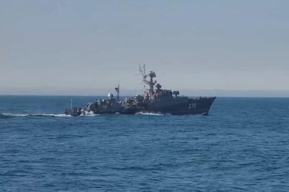    Российские моряки отразили «атаку» беспилотников в Авачинском заливе