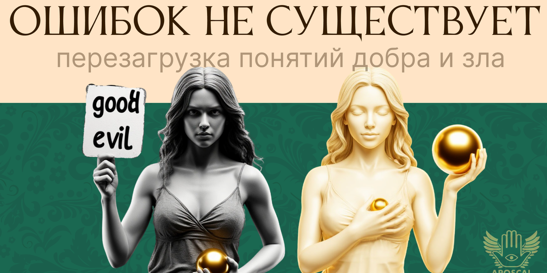 Ошибок не существует: перезагрузка понятий добра и зла