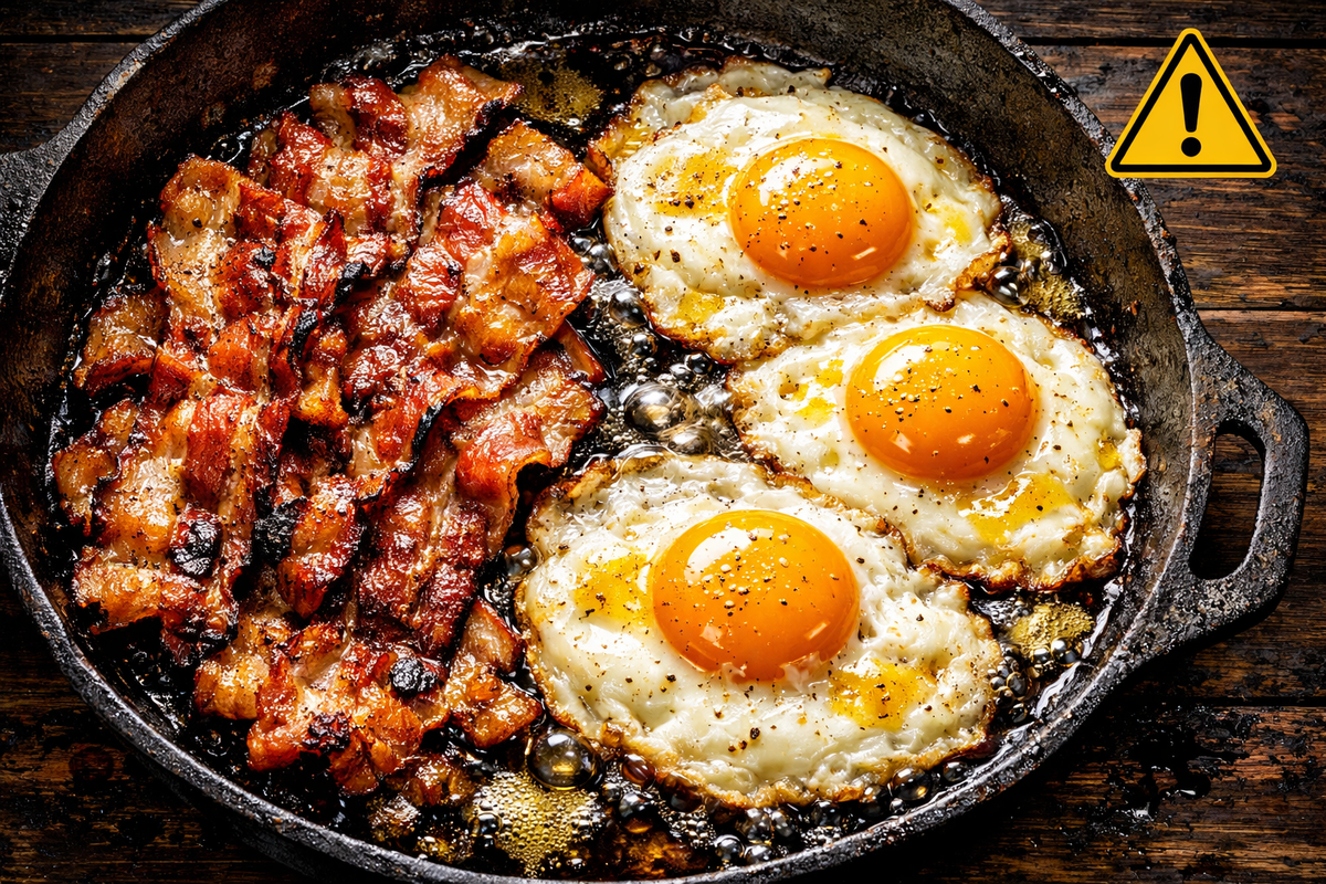 Шкварчит не только на сковородке...