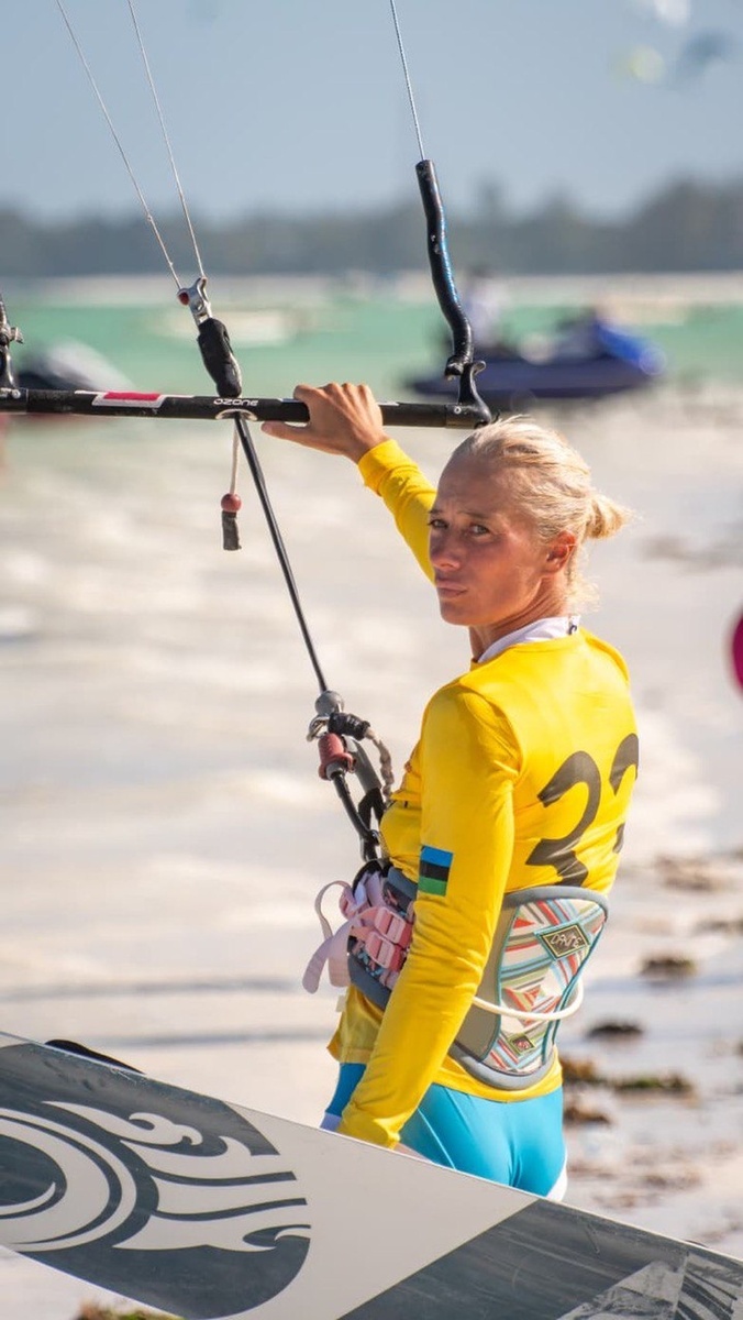 Анна занимается серфингом и кайтингом. Фото: Предоставлено Анной Ардыцкой