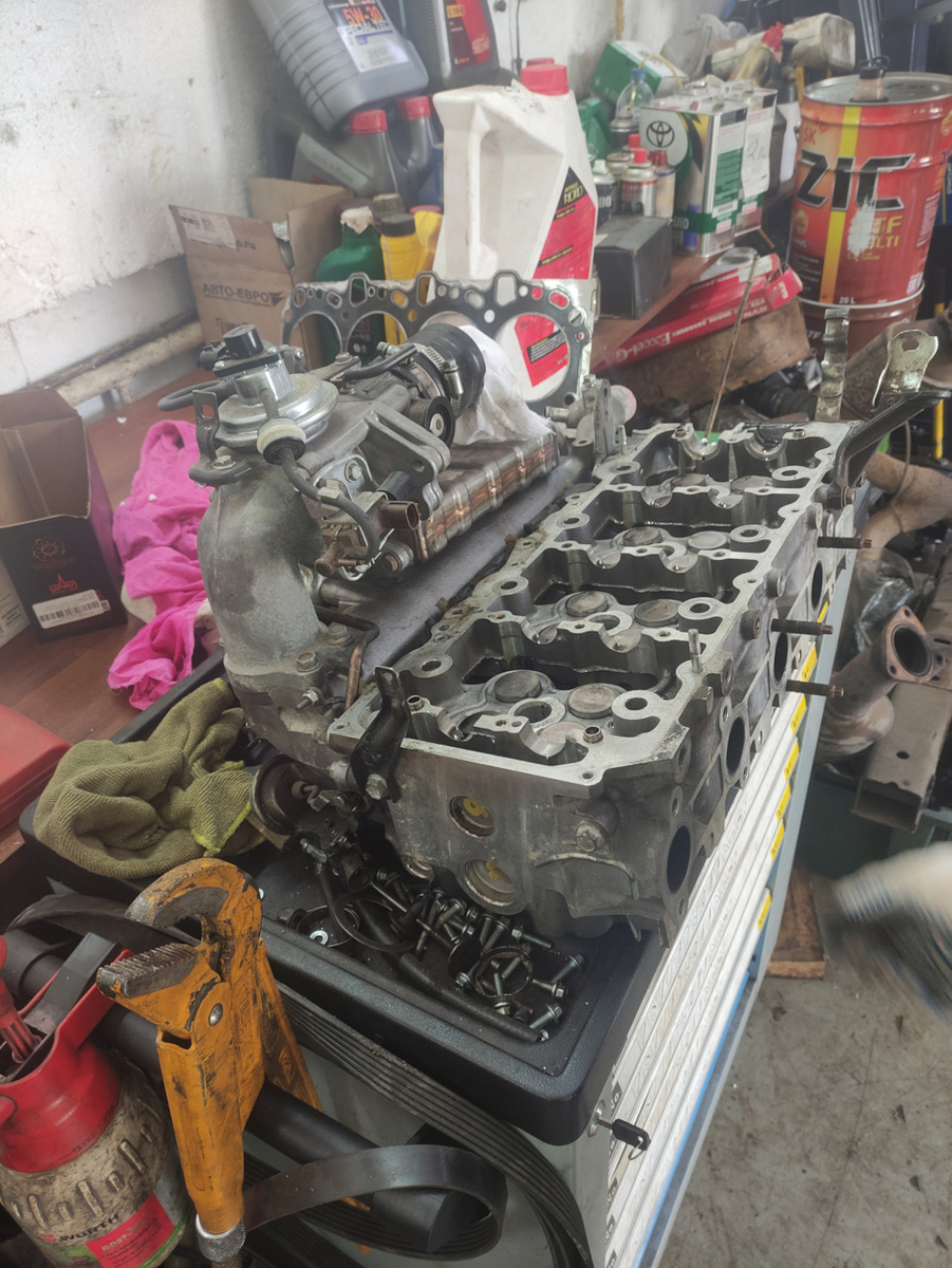 Тойота головка двигателя 1KD