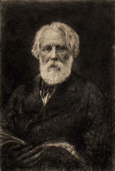    В.В. Матэ – Портрет И.С. Тургенева