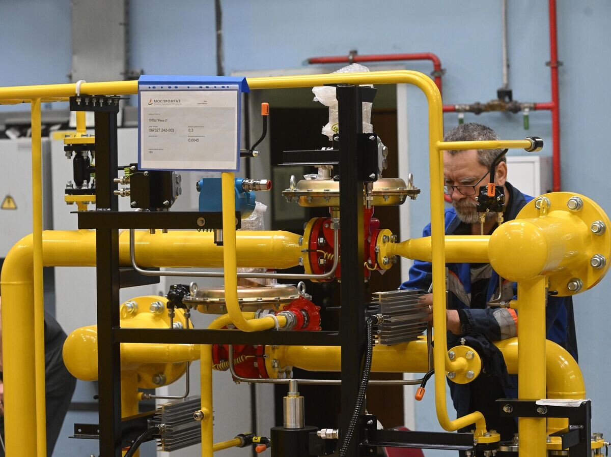    Газорегуляторный пункт | © РИА Новости / Михаил Воскресенский