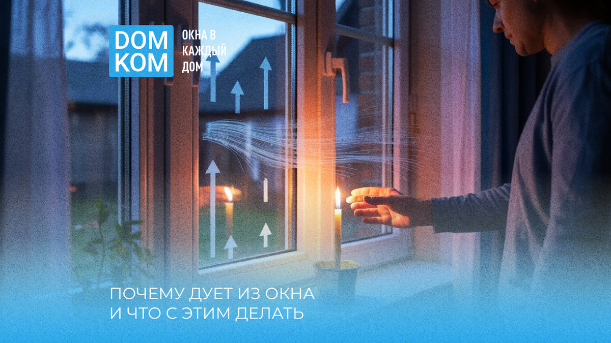 Почему дует из окна и что с этим делать