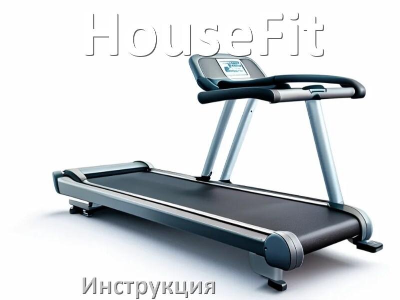 
Инструкция по эксплуатации беговой дорожки HouseFit руководство пользователя на русском