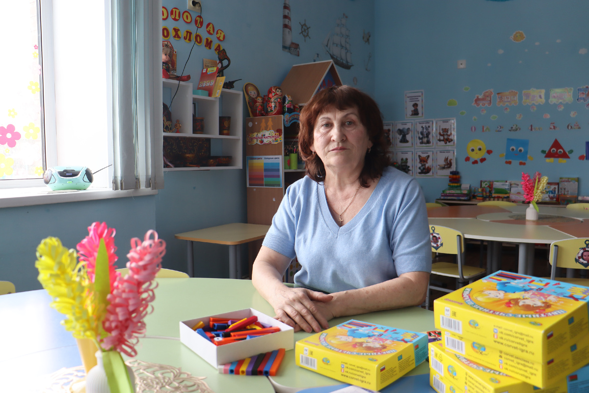 Седьмой год Людмила Косарева работает с детьми по новой методике.