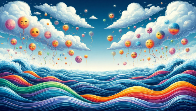 Мысли и эмоции — волны в реке сознания