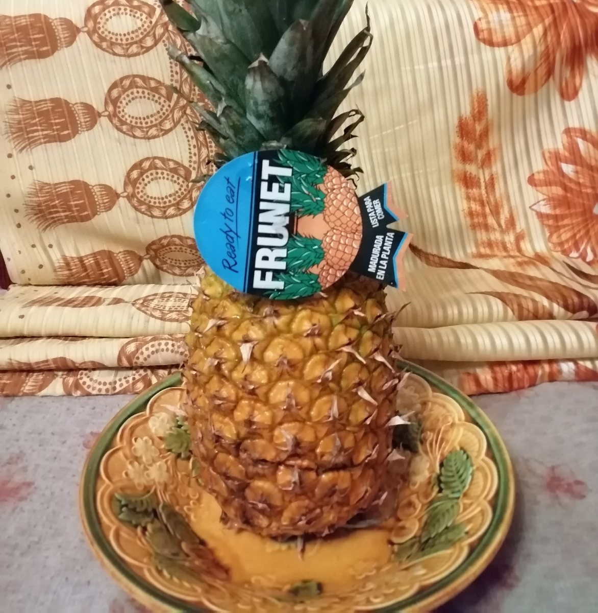 Фото 1. Релакс)) Данный ананас был обычно, вне салата, схомячен
