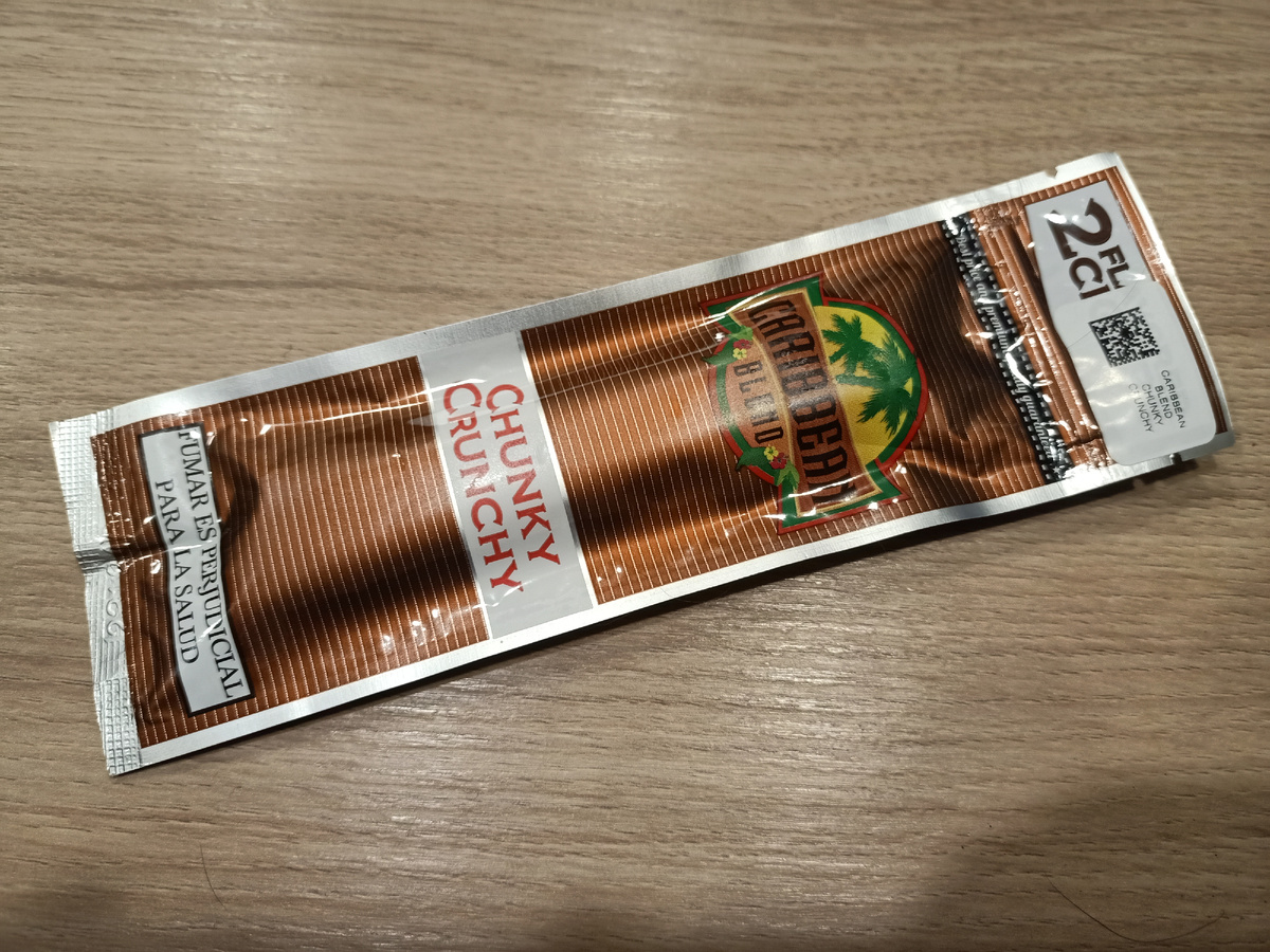 Дегустация - сигариллы Caribbean blend - Chunky Crunchu (с ароматом шоколада)