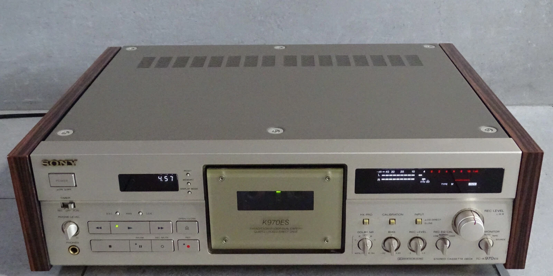 Sony TC-K970ES — кассетный эталон аналогового звука начала 90-х