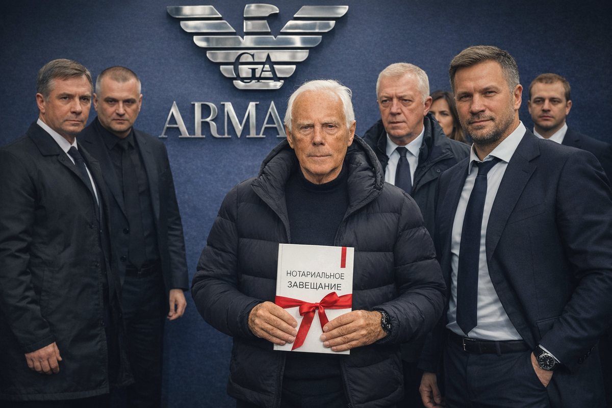 Нам всем есть чему поучиться на примере оформления наследства Армани