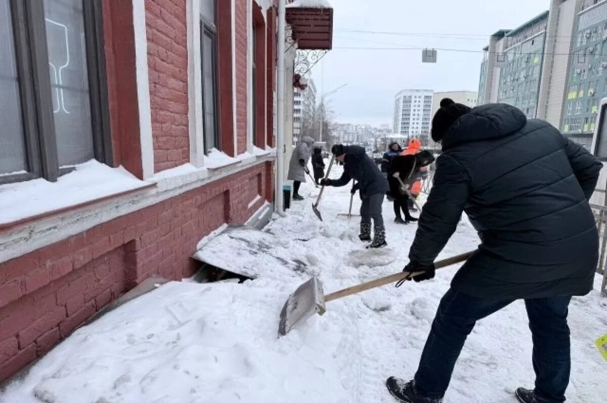    После критики Мавлиева в Уфе стартовала операция «Внимание, снег!»