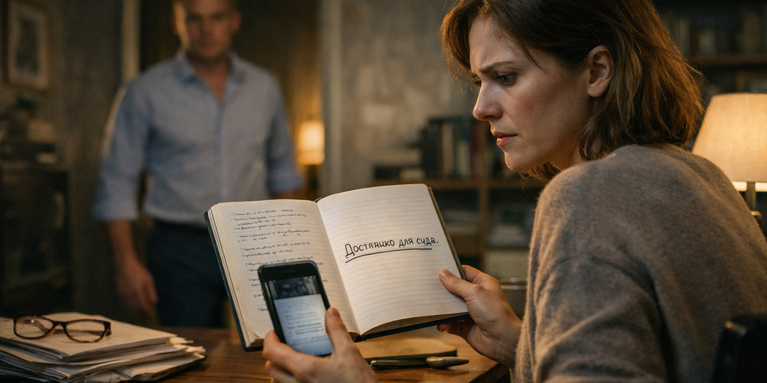 Муж три года записывал ее промахи, она узнала случайно