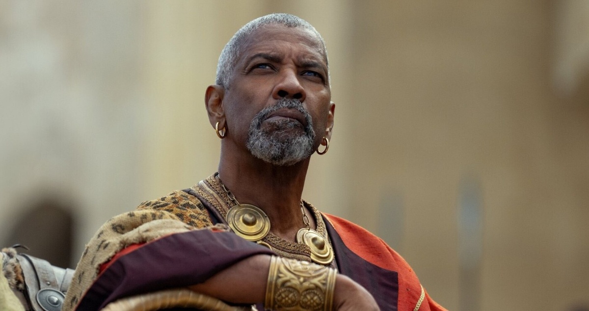 Дензел Вашингтон в фильме «Гладиатор 2»Источник: Paramount Pictures