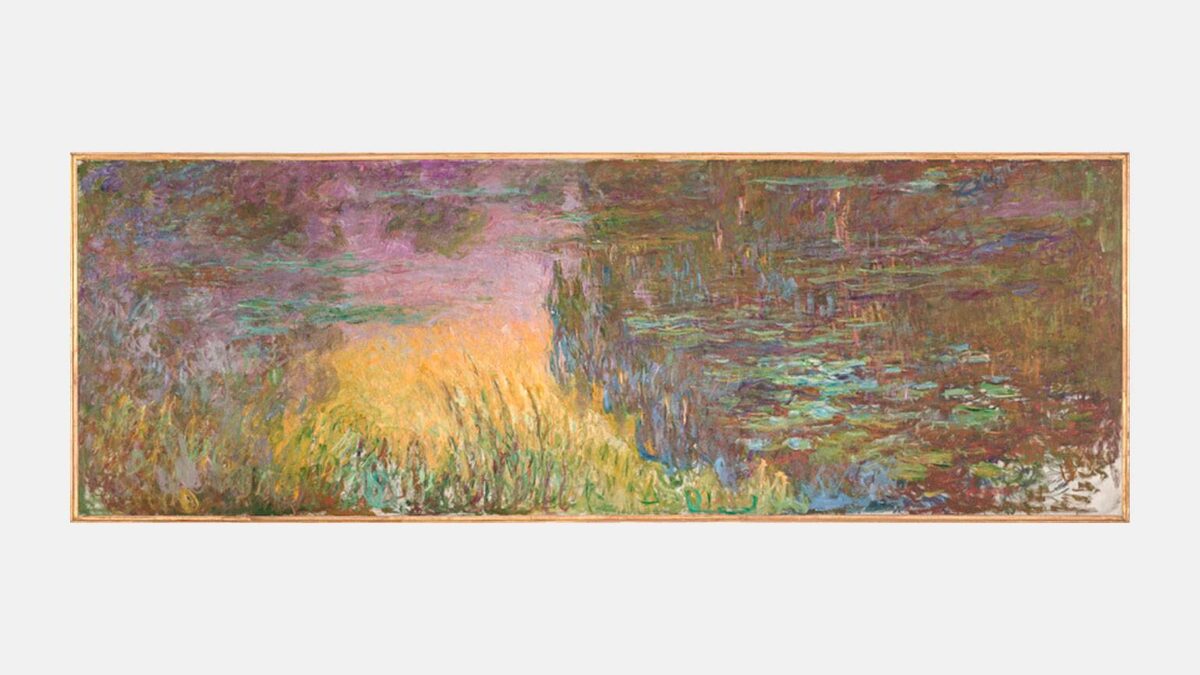 Клод Моне, "Закат", между 1914 и 1926 гг., www.skillbox.ru
