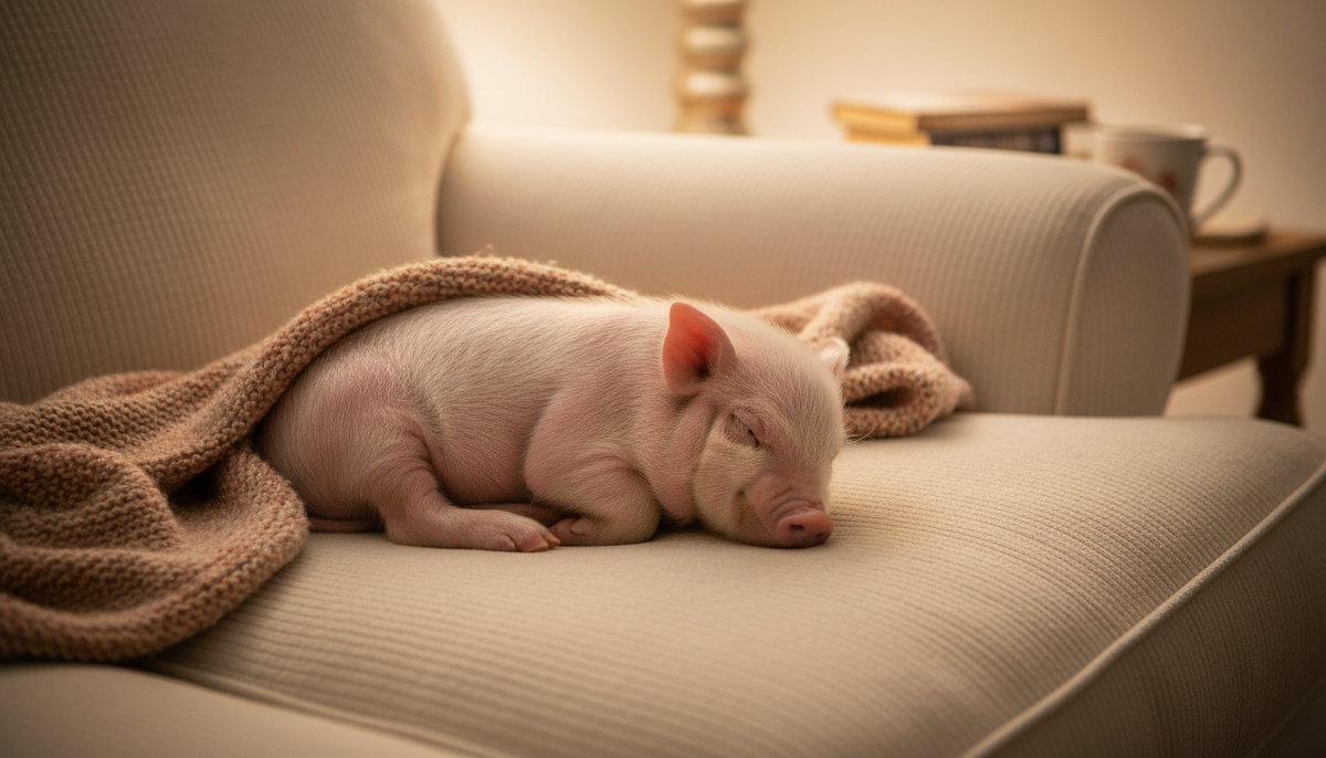  Именно так мини-пиги выглядят в рекламе. Реальность — чуть ниже 😄