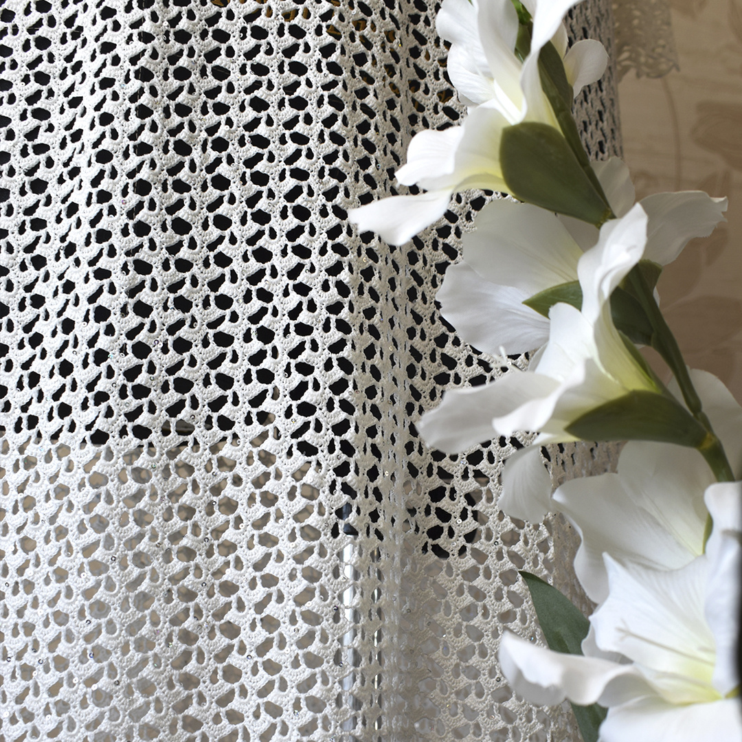 Этот же узор связан из пряжи эвкалипт