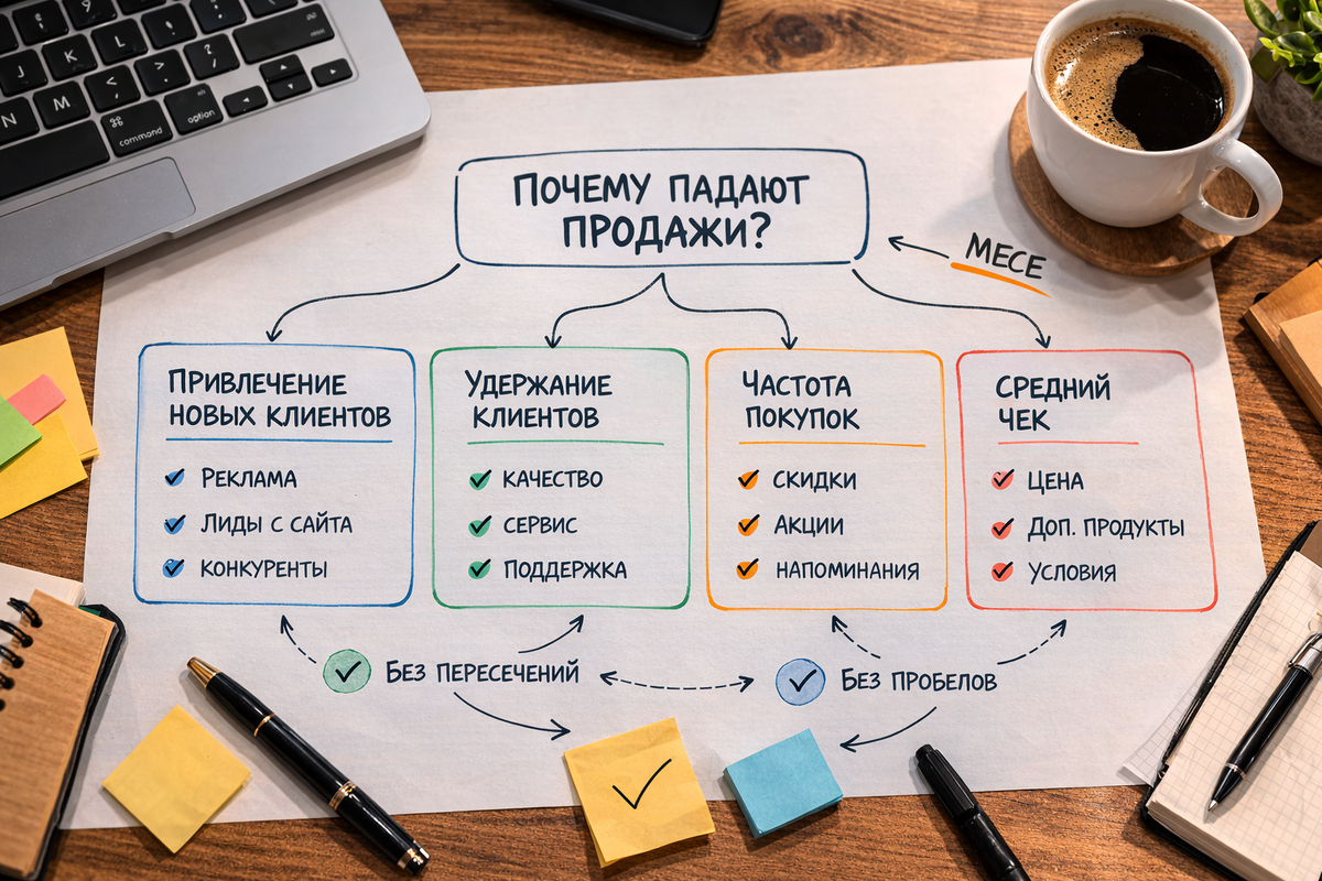 Принцип MECE: как наводить порядок в сложных вопросах