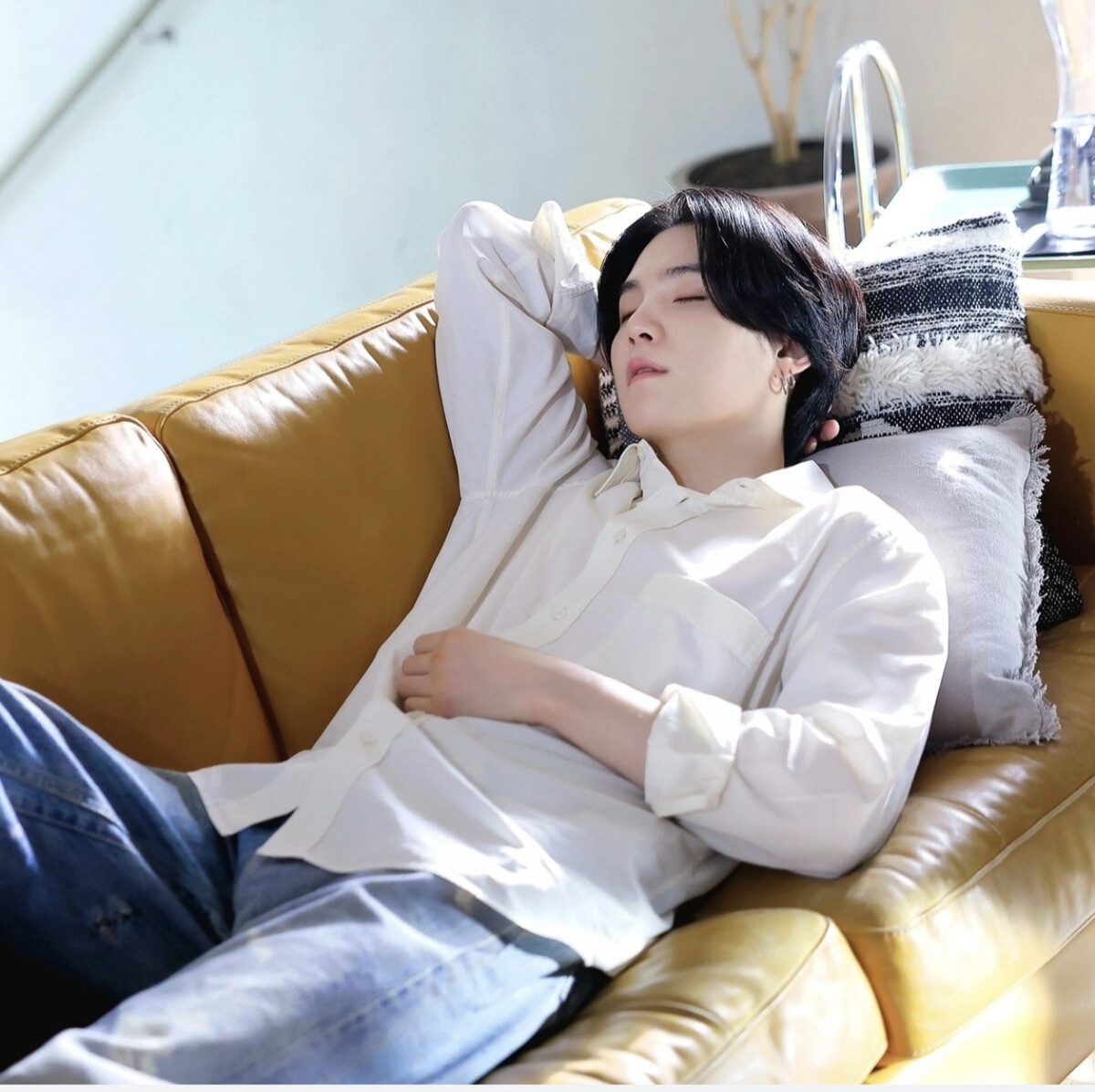 Мин Юнги из BTS. Спящий ангел. 