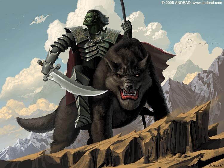 Официальный арт героя