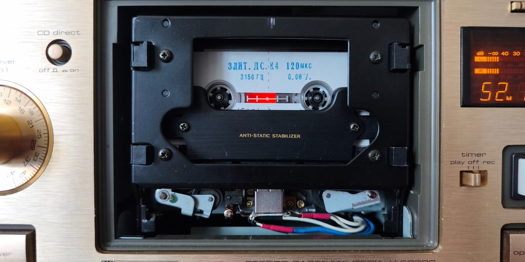 Pro ... приколы Sankyo [ #ЛПМ #TEAC V6030-S #аудиокассета ]