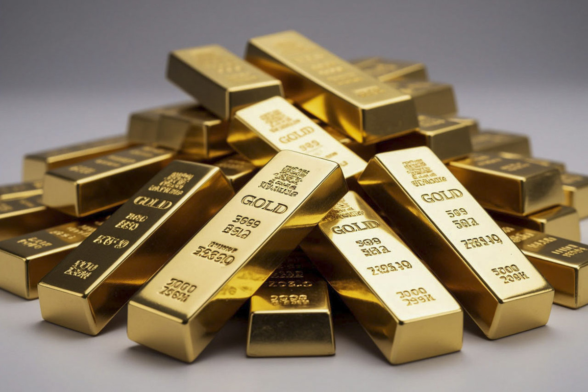 Цена золота держится на очень высоком уровне.  Фото: Изображение сгенерировано с помощью ИИ / Маргарита Неклюдова