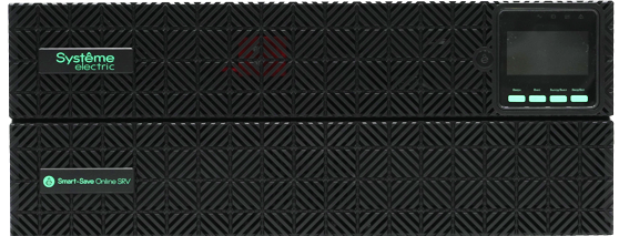    Рис. 1. Вид спереди Smart-Save Online SRV G2 1-3 кВА, XL