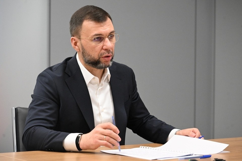    Глава ДНР Денис Пушилин сообщил, что ВС РФ практически охватили Красный Лиман. Фото: Сайт Главы ДНР