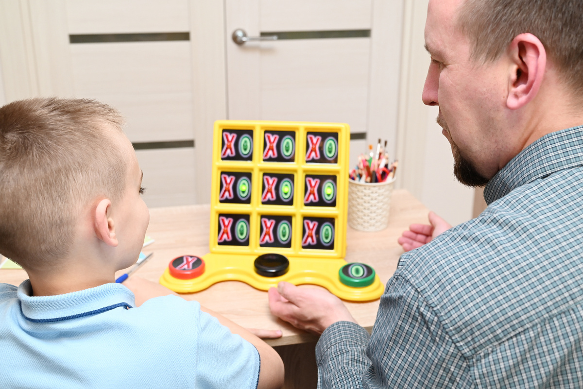 Адаптированные крестики-нолики