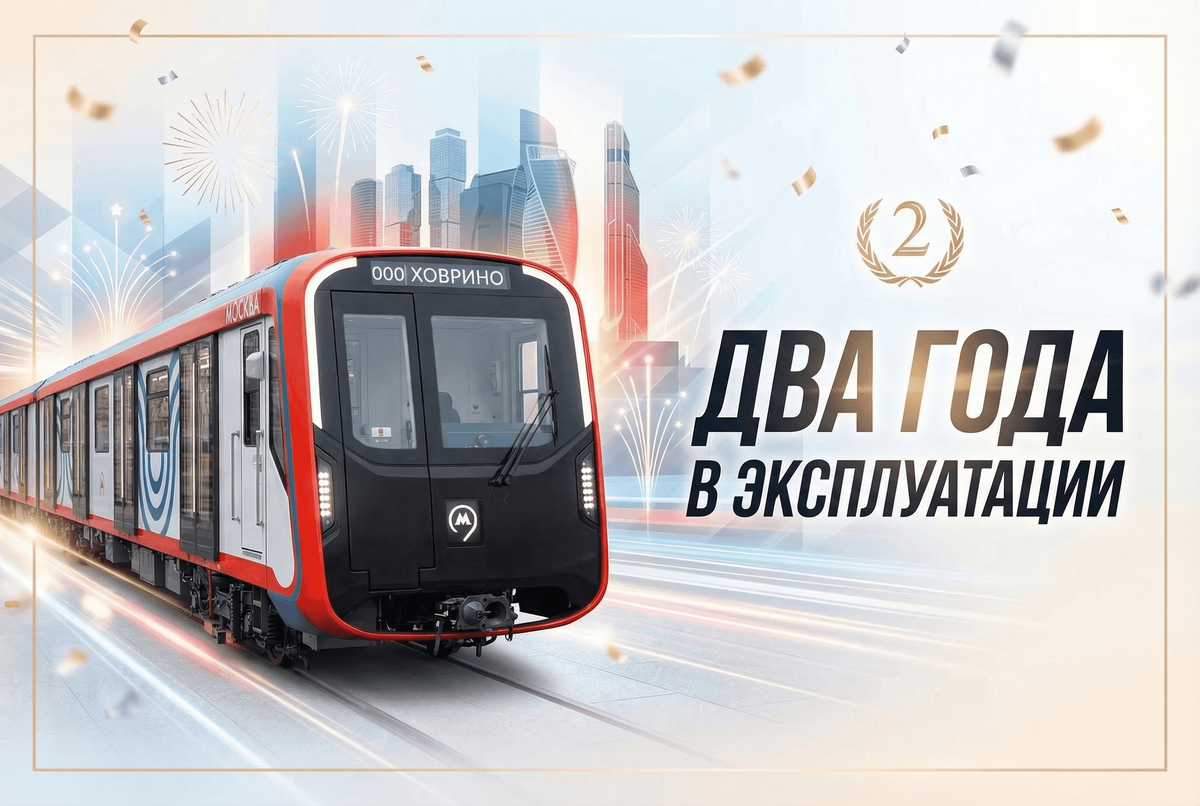 Два года в эксплуатации. Источник: TRAINS UNIVERSE