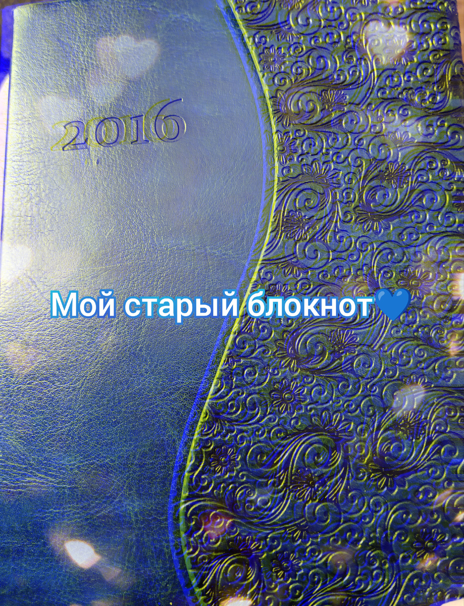 Фото автора. Вернулась к ведению блокнота.