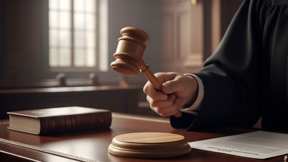    Суд судейский молоток ИИ