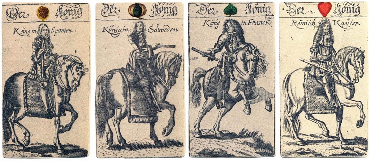 Короли из колоды XVII века «Игры Великих»