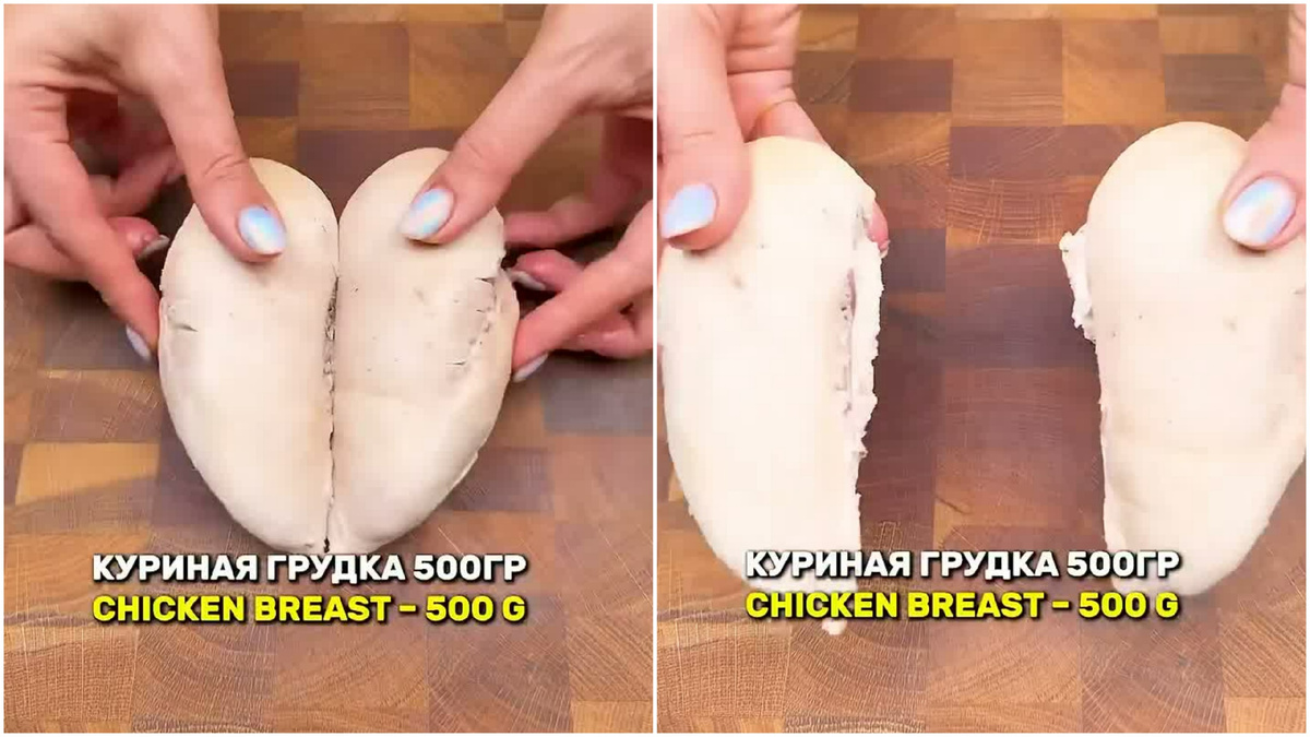 📸 Отвариваем куриное филе до готовности.