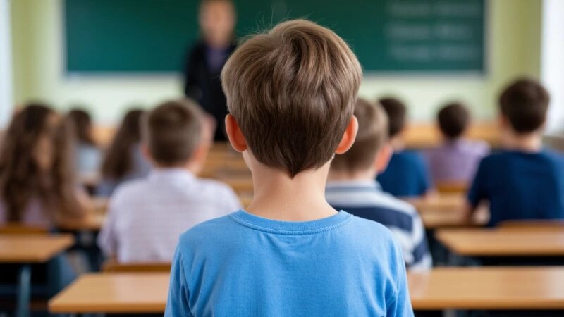     Школьники. Школа. Образование. shedevrum.ai