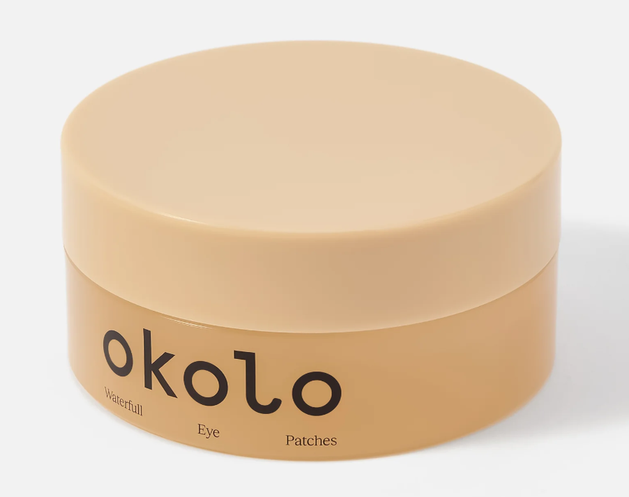 Патчи для увлажнения и сияния области вокруг глазOKOLO Waterfull Eye Patches