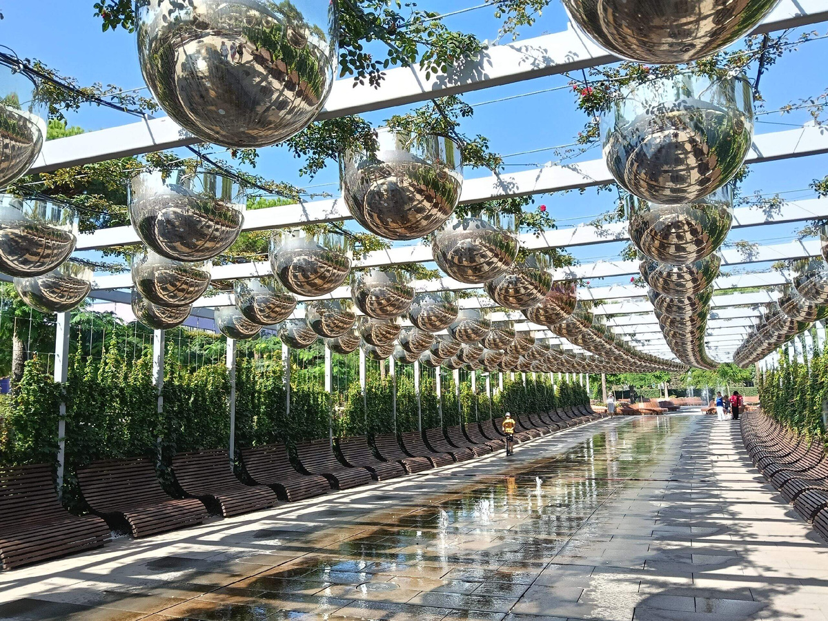 Такая красота в парке Краснодар