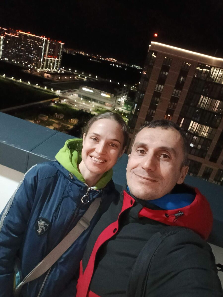 Серафима и Александр. Где-то в Краснодаре